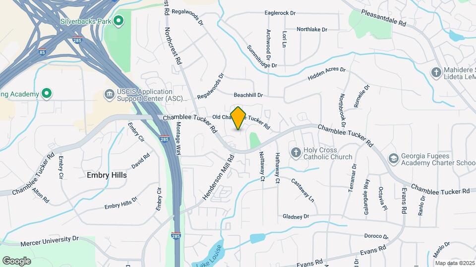 3545 Old Chamblee Tucker Rd Map and Location Details