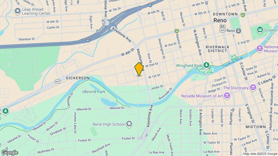 1035-1045 W 1st St Map and Location Details