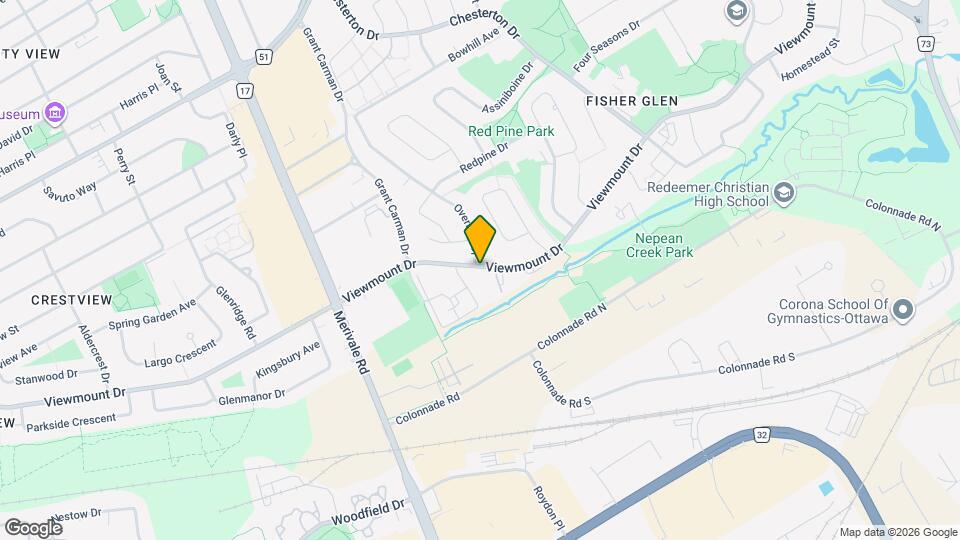 218 Viewmount Dr Map and Location Details