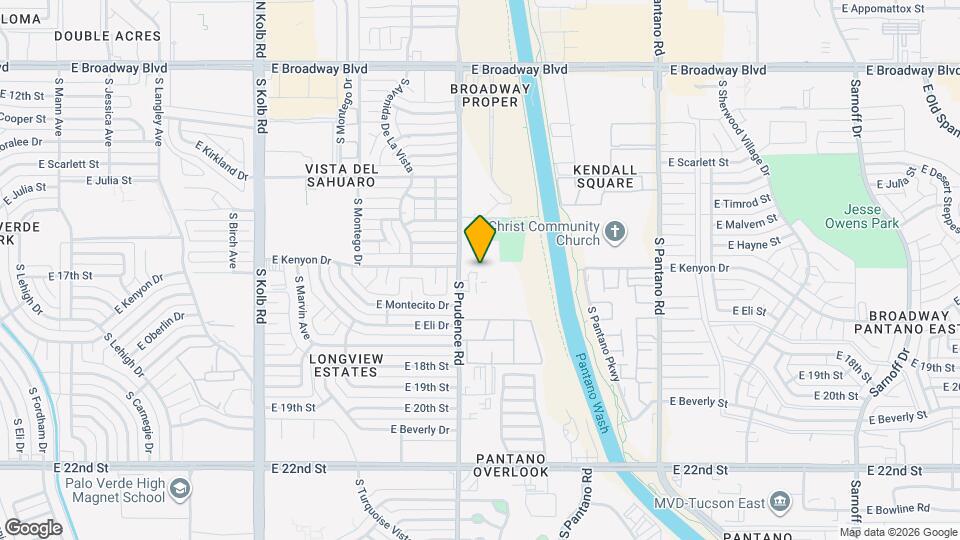 7537 E Liana Dr Mapa y Detalles de la Ubicación