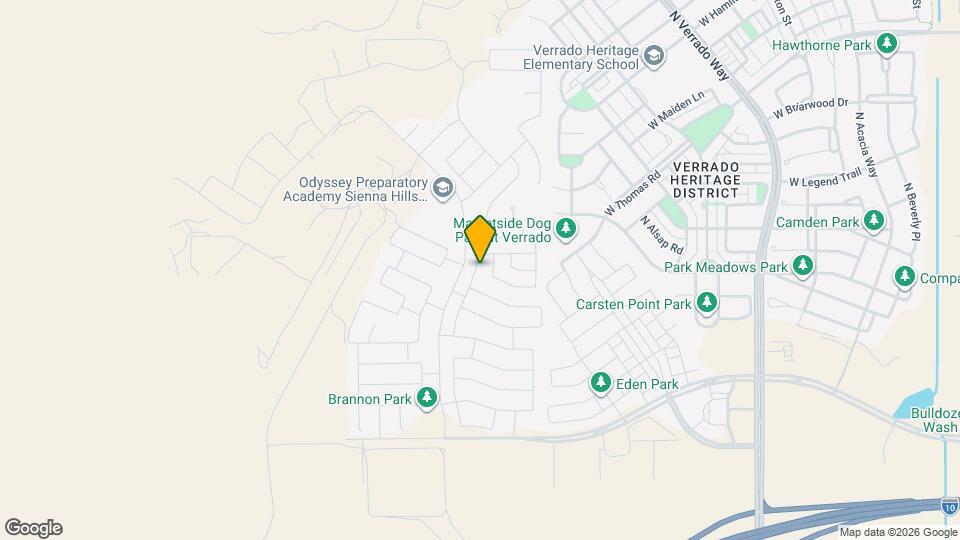 2129 N 212th Ln Mapa y Detalles de la Ubicación