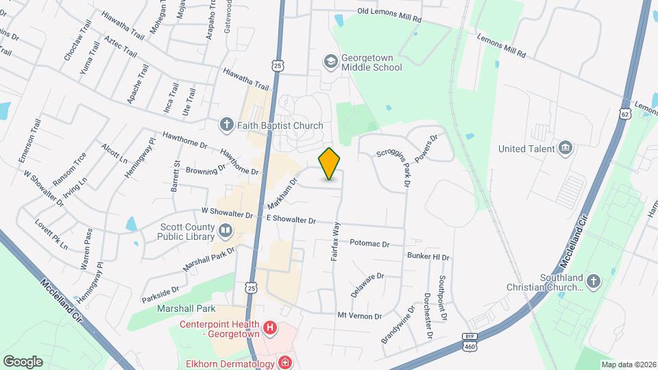 147 Towson Way Map and Location Details