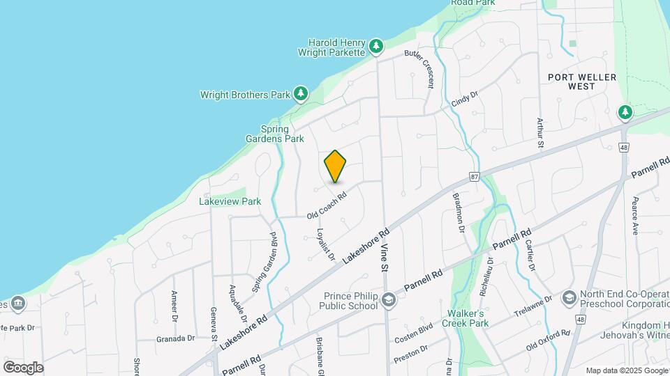 4 Mississauga Rd Map and Location Details