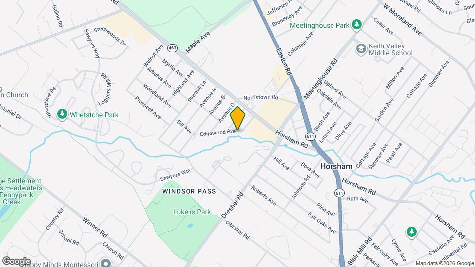 321 Edgewood Ave Map and Location Details