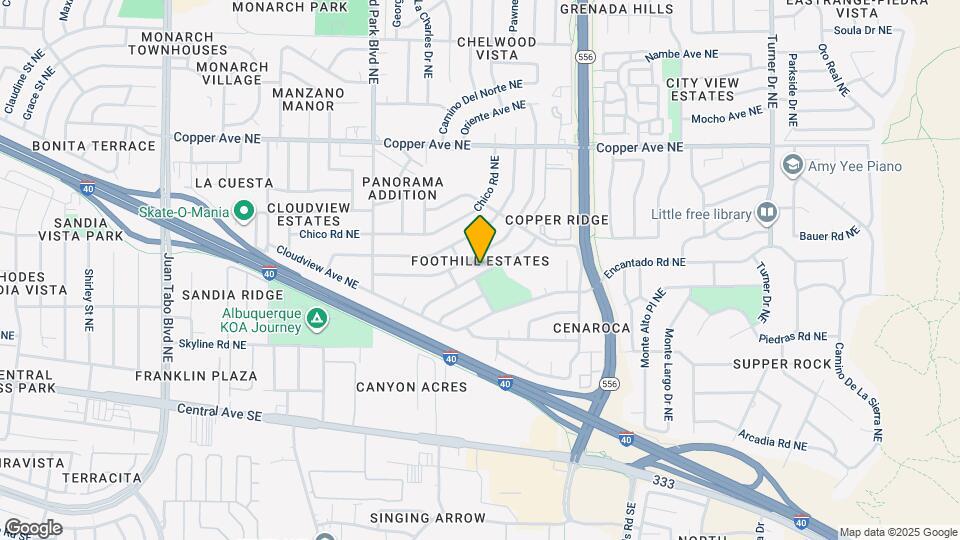 13105 Skyview Ave NE Map and Location Details