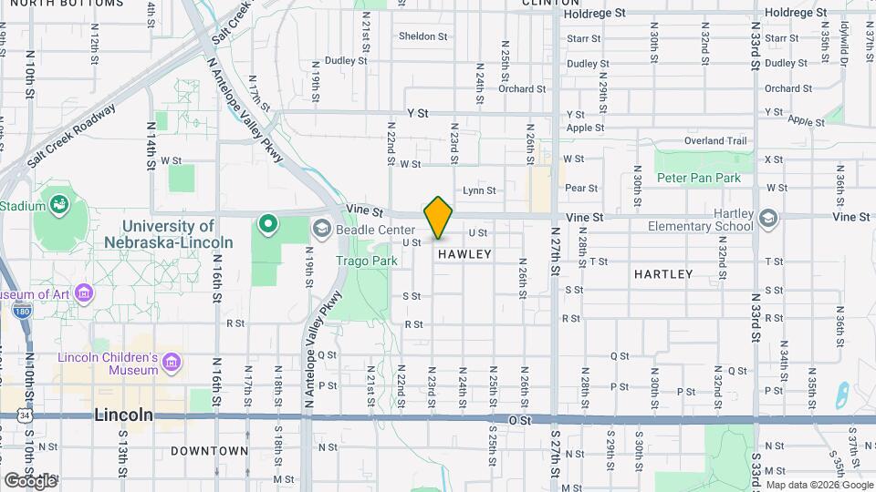 626 N 23rd St Map and Location Details