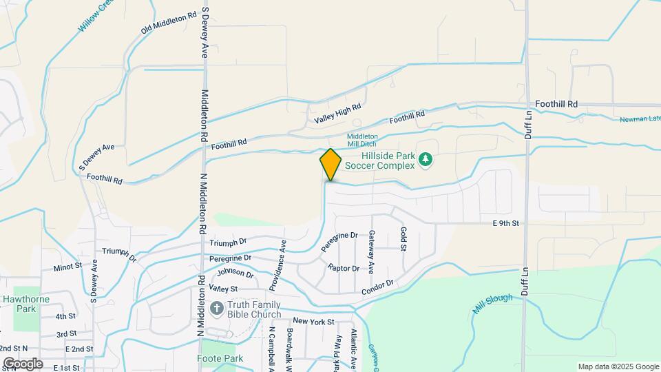1326 Placerville St Map and Location Details