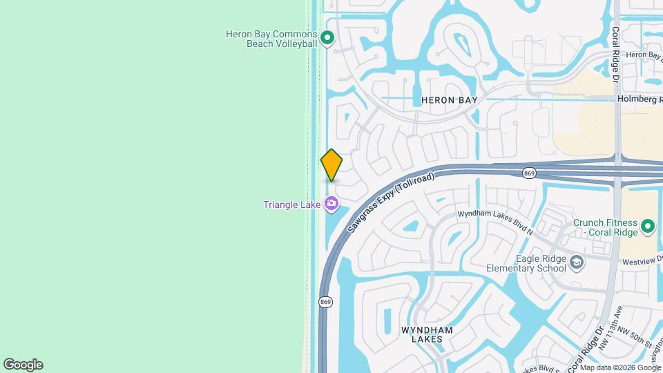 5656 NW 127th Terrace Map and Location Details