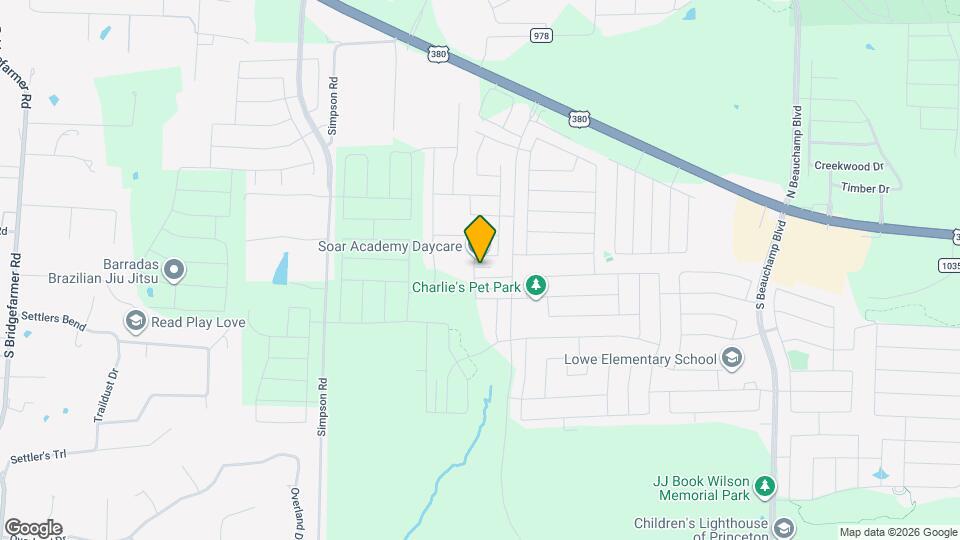 1329 Plum Rd Map and Location Details