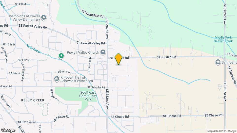 6108 SE 15th St Map and Location Details