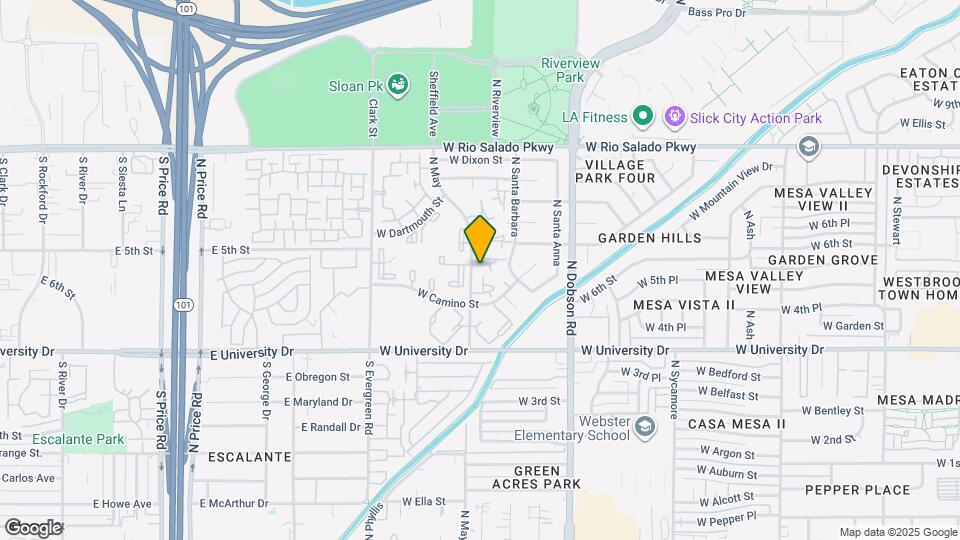 555 N May Map and Location Details