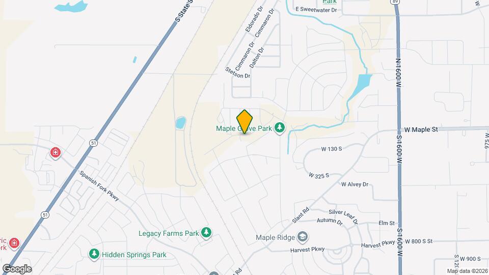 107 S Moonlit Rd Mapa y Detalles de la Ubicación