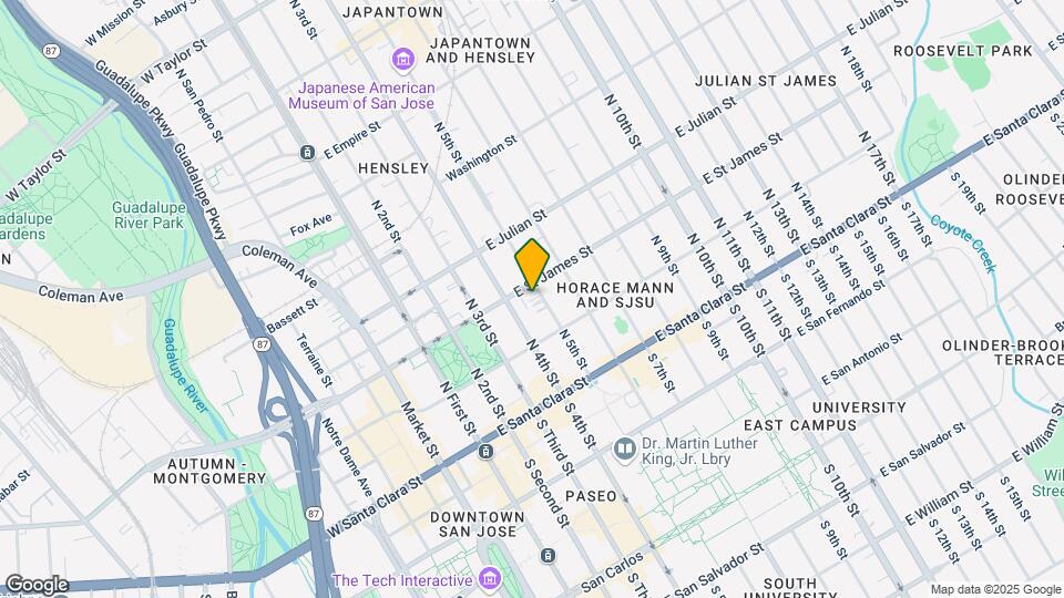 179 N 5th St Map and Location Details