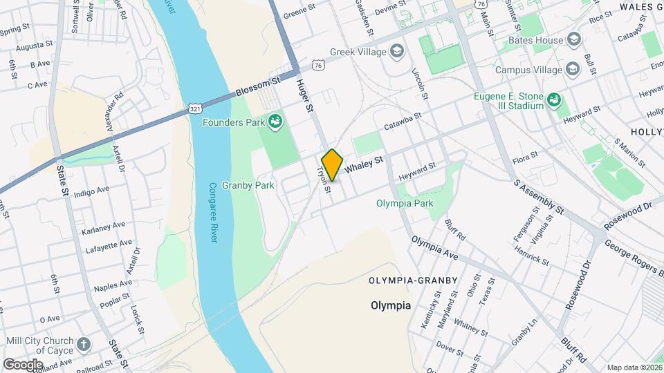 122 Tryon St Map and Location Details