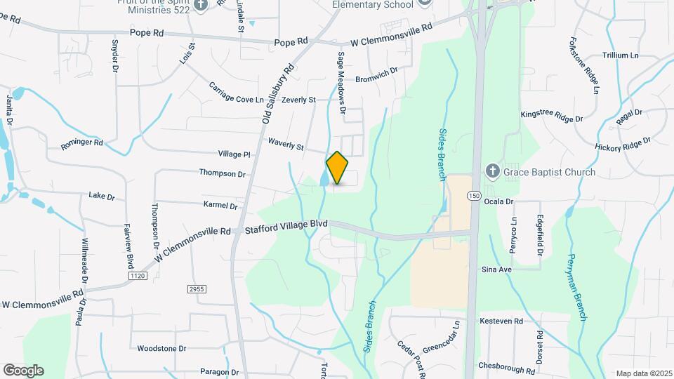 1081 Hidden Meadow Rd Map and Location Details