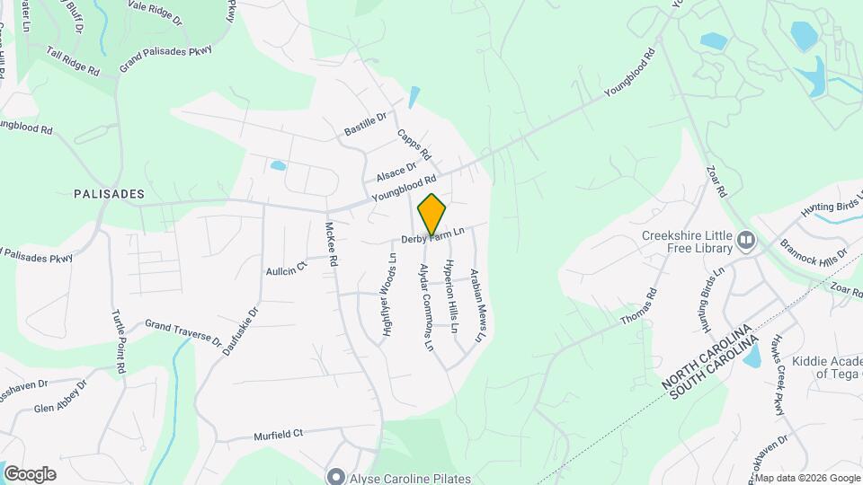 16805 Alydar Commons Ln Map and Location Details