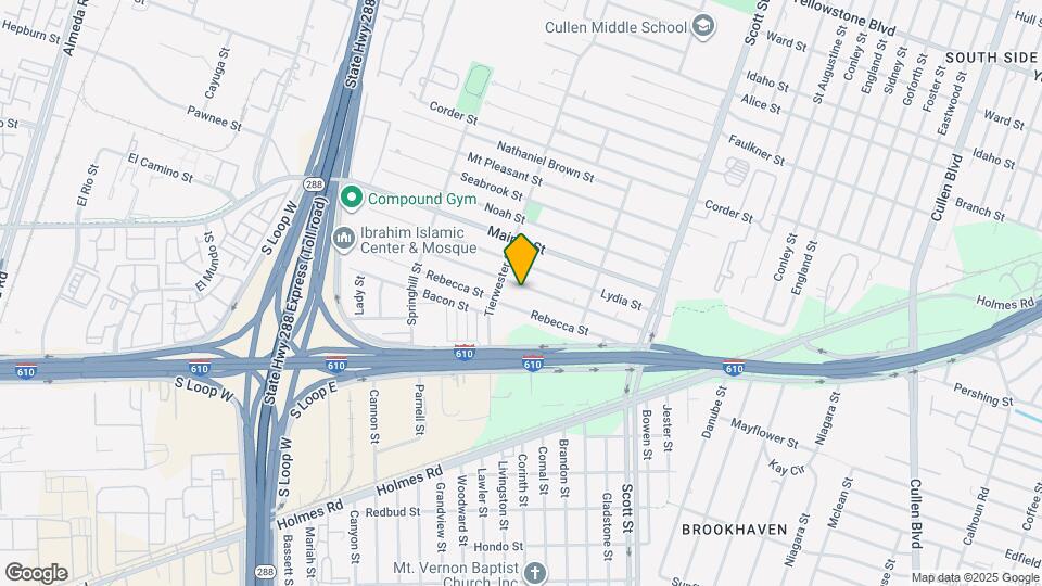 3618 Goodhope St Map and Location Details