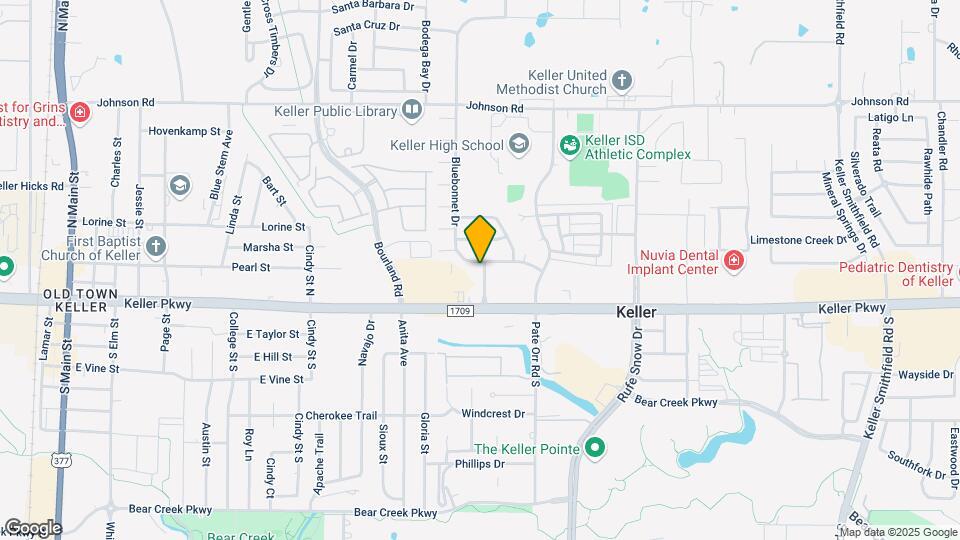 730 Bluebonnet Dr Map and Location Details