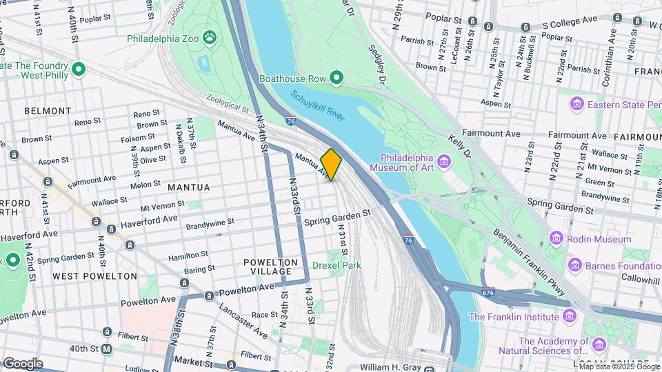 3100 Mt Vernon St Map and Location Details