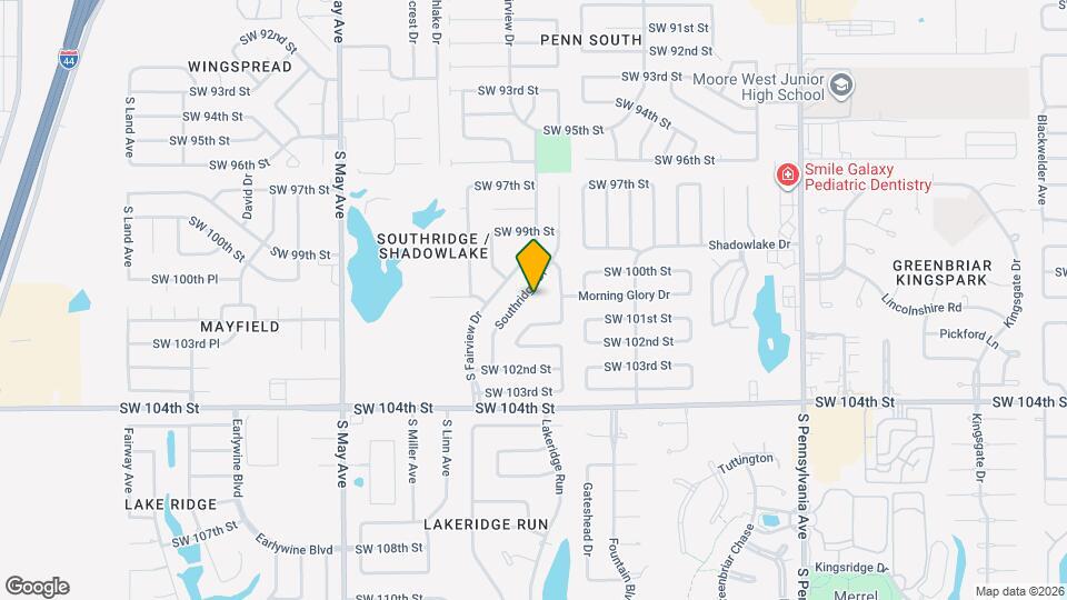 10050 Southridge Dr Map and Location Details