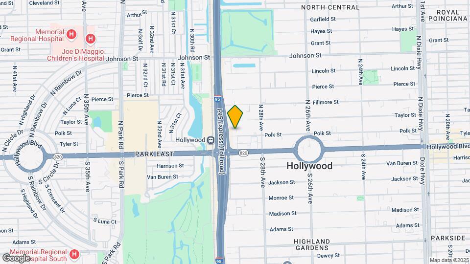 2901 Polk St Map and Location Details