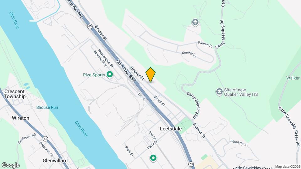 310 Beaver St Map and Location Details