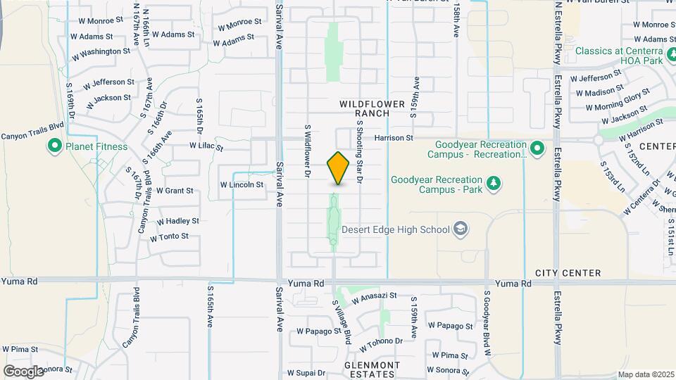 16144 W Grant St Map and Location Details