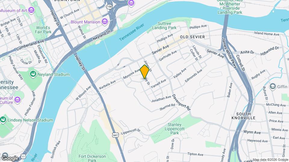 2219 Atchley St Map and Location Details