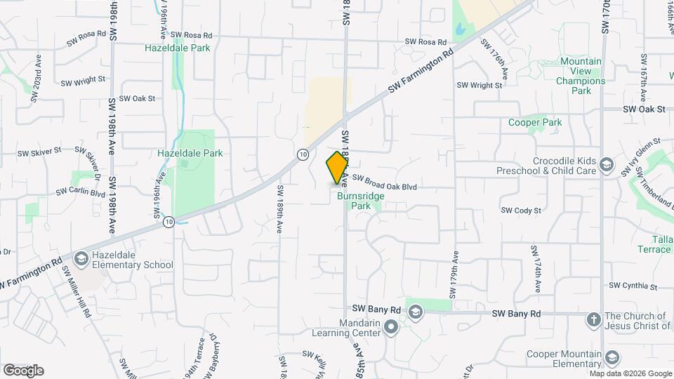 18528 SW Mcclarey Dr Map and Location Details
