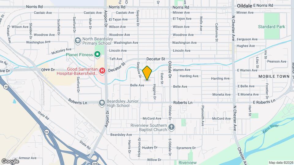 610 Belle Ave Mapa y Detalles de la Ubicación
