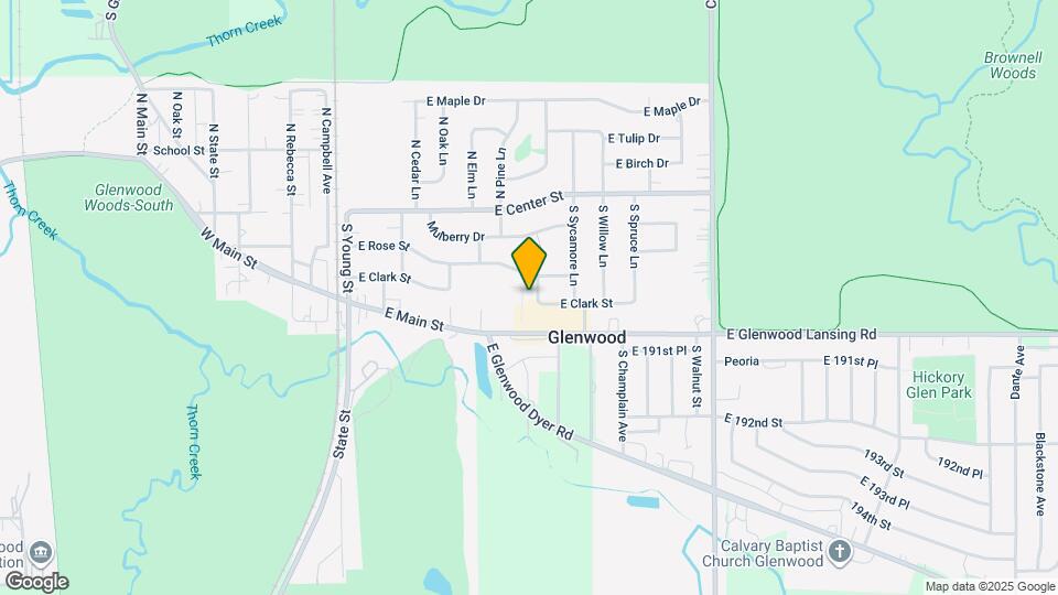 124 S Chestnut Ln Map and Location Details