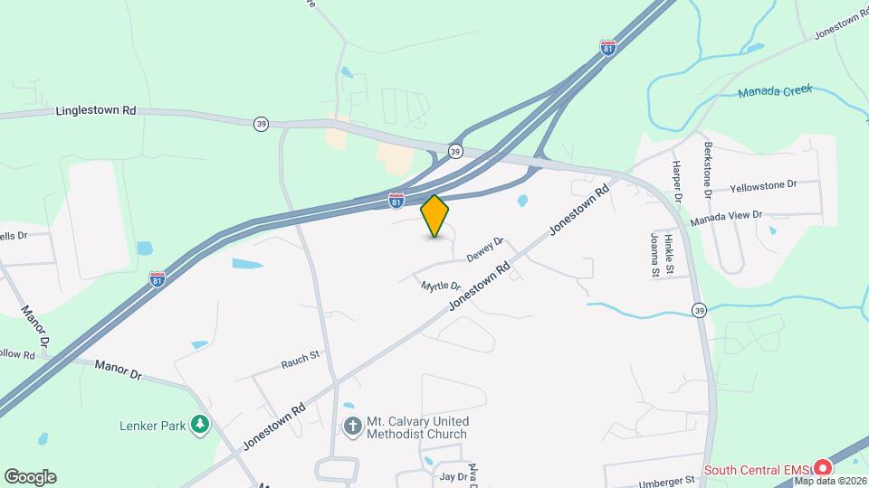 7867 Oakbrook Dr Map and Location Details