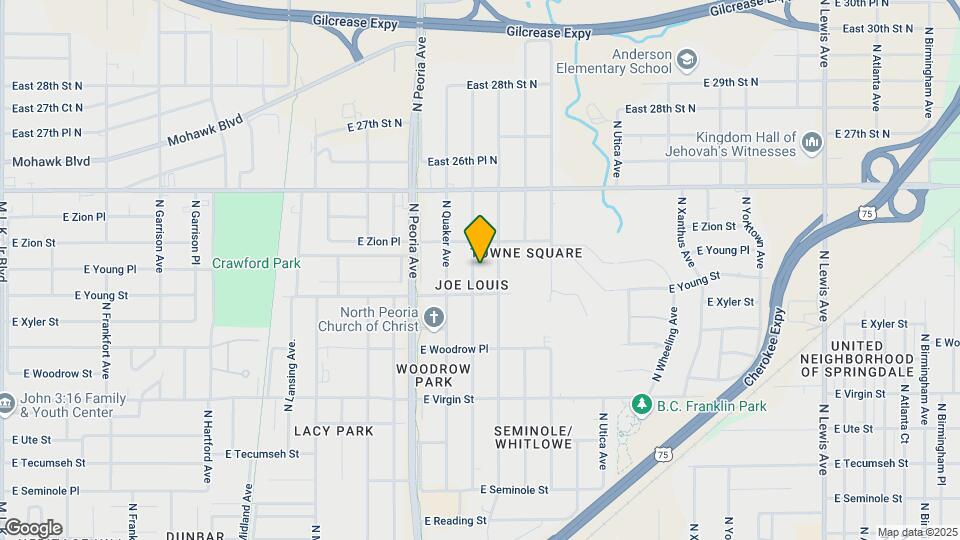 2423 N Quincy Ave Map and Location Details