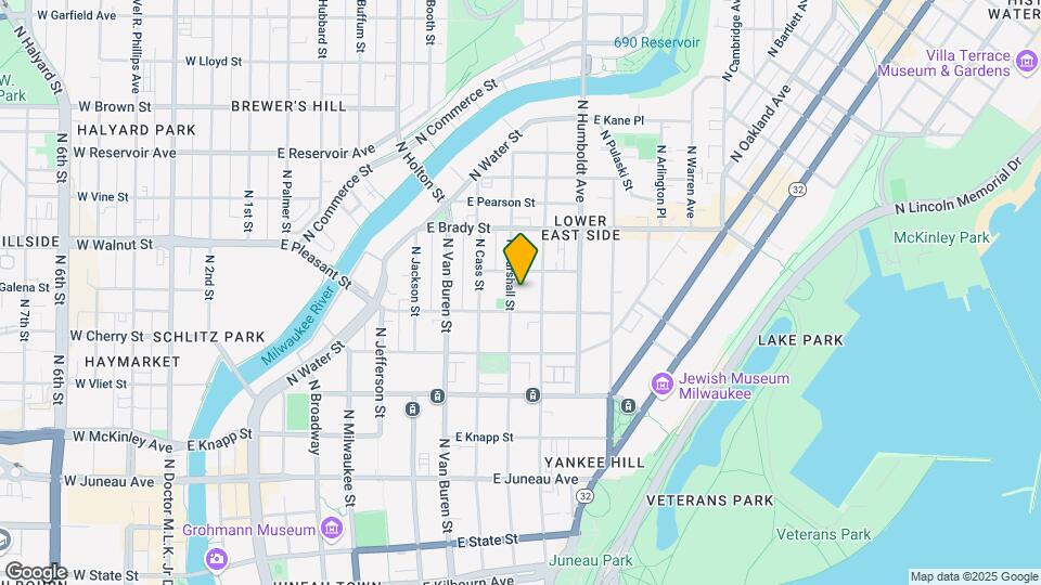 1620 N Marshall St Map and Location Details