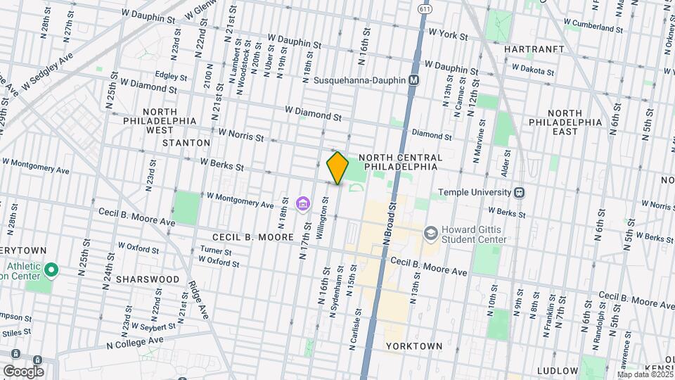 1848 N 16th St Mapa y Detalles de la Ubicación