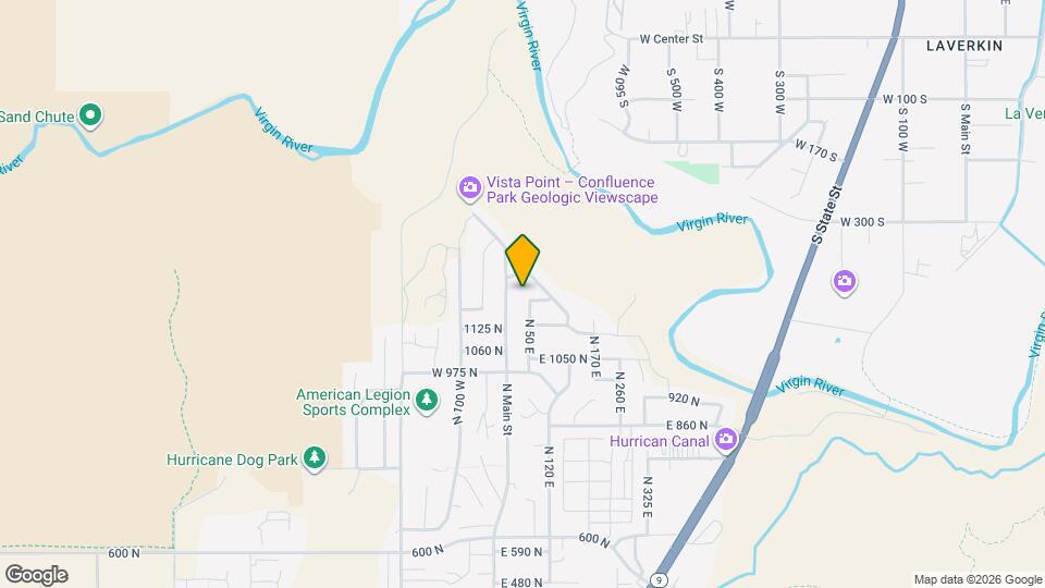 1173 N 50 E Map and Location Details