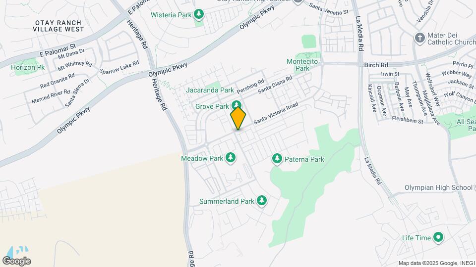 1306 Santa Victoria Road Map and Location Details