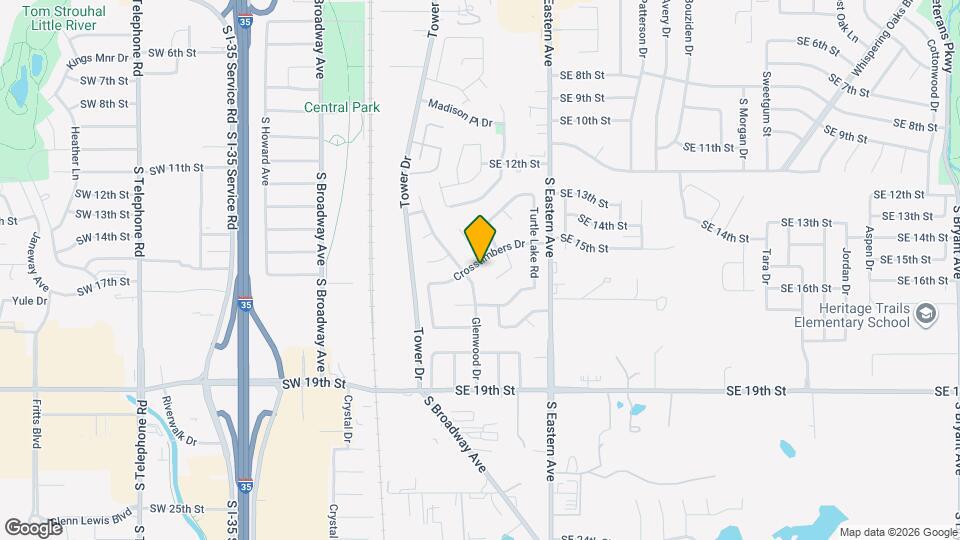 616 Crosstimbers Dr Map and Location Details