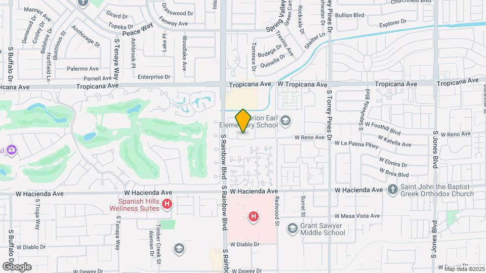 5068 S Rainbow Blvd Map and Location Details