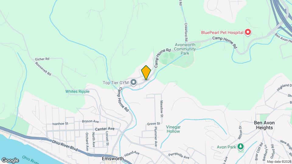 330 Camp Horne Rd Map and Location Details