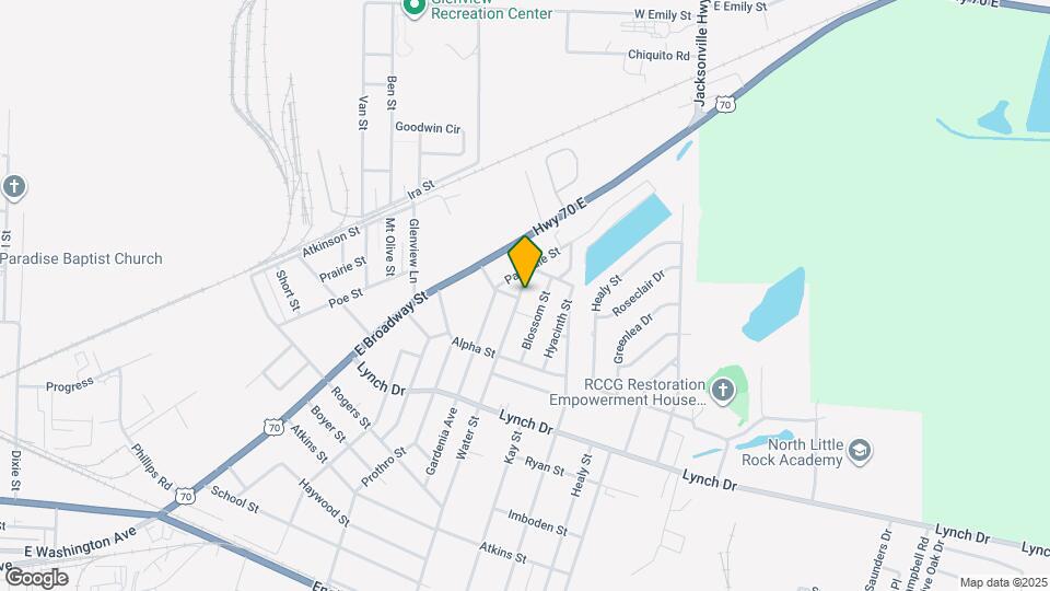 802 Water St Map and Location Details