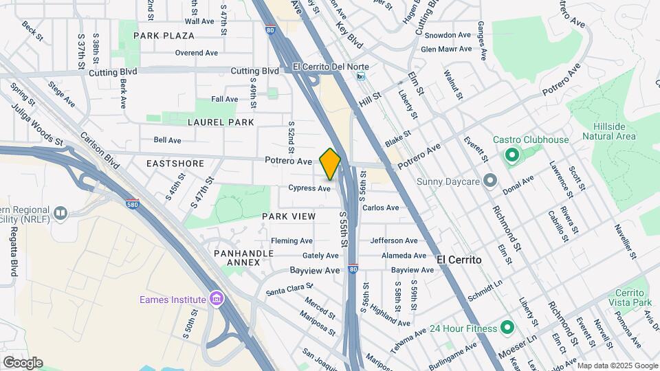 5343 Cypress Ave Map and Location Details