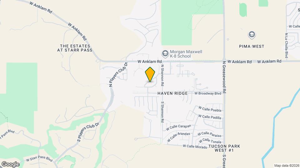 76 N Desert Stream Dr Map and Location Details