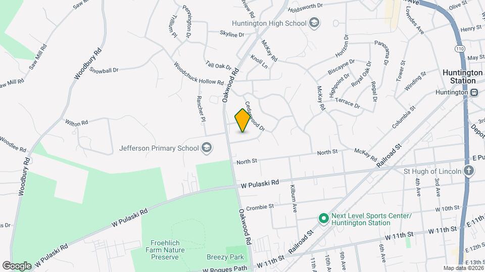 11 Edgewood Pl Map and Location Details