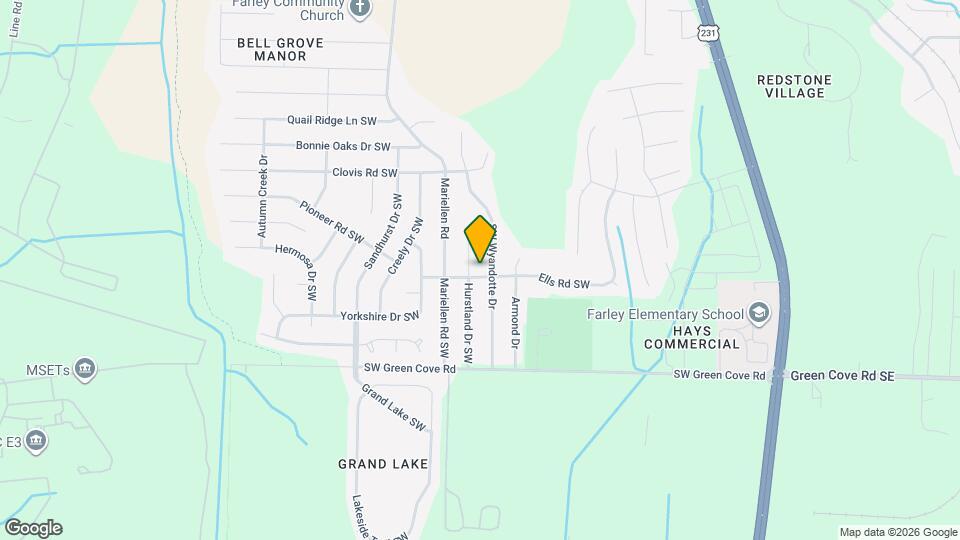 2424 Ells Rd SW Mapa y Detalles de la Ubicación