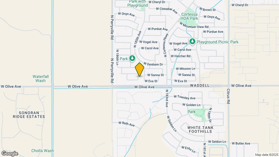 9107 N 185th Ave Map and Location Details