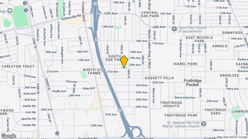 3533 21st Ave Map and Location Details