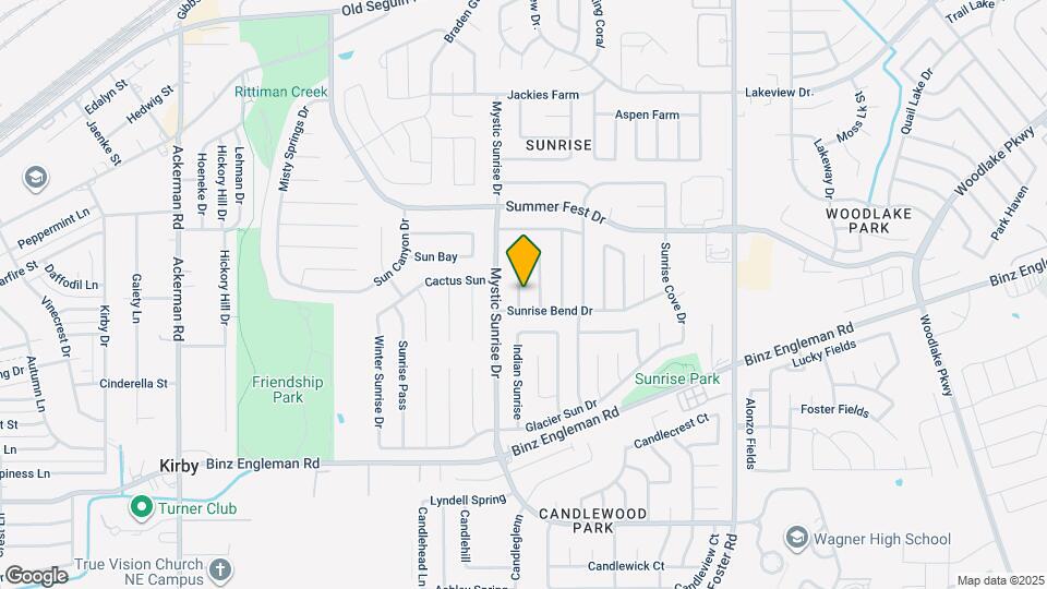 4114 Hunters Sun Dr Map and Location Details