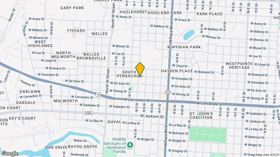 2407 W Gonzalez St Map and Location Details