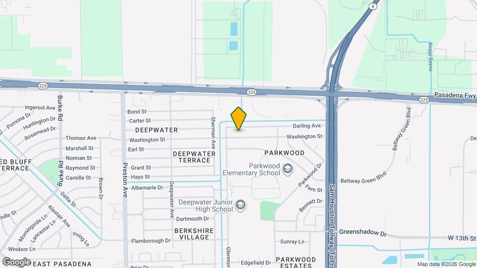 3511 Washington St Map and Location Details